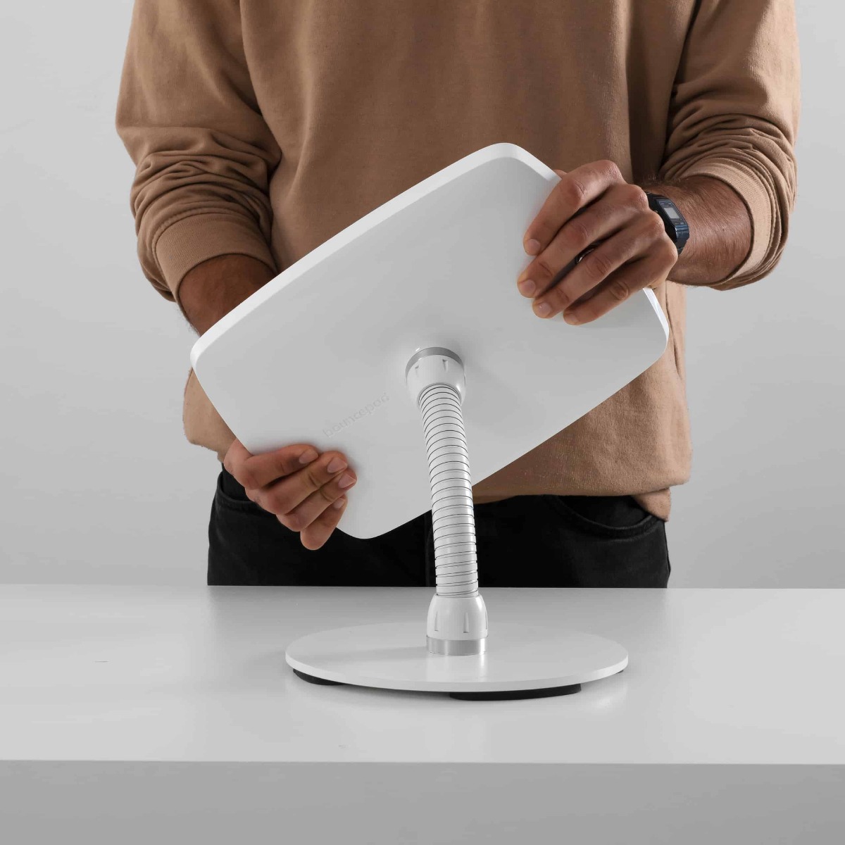 Bouncepad Counter Flex freestanding gooseneck tablet kiosk