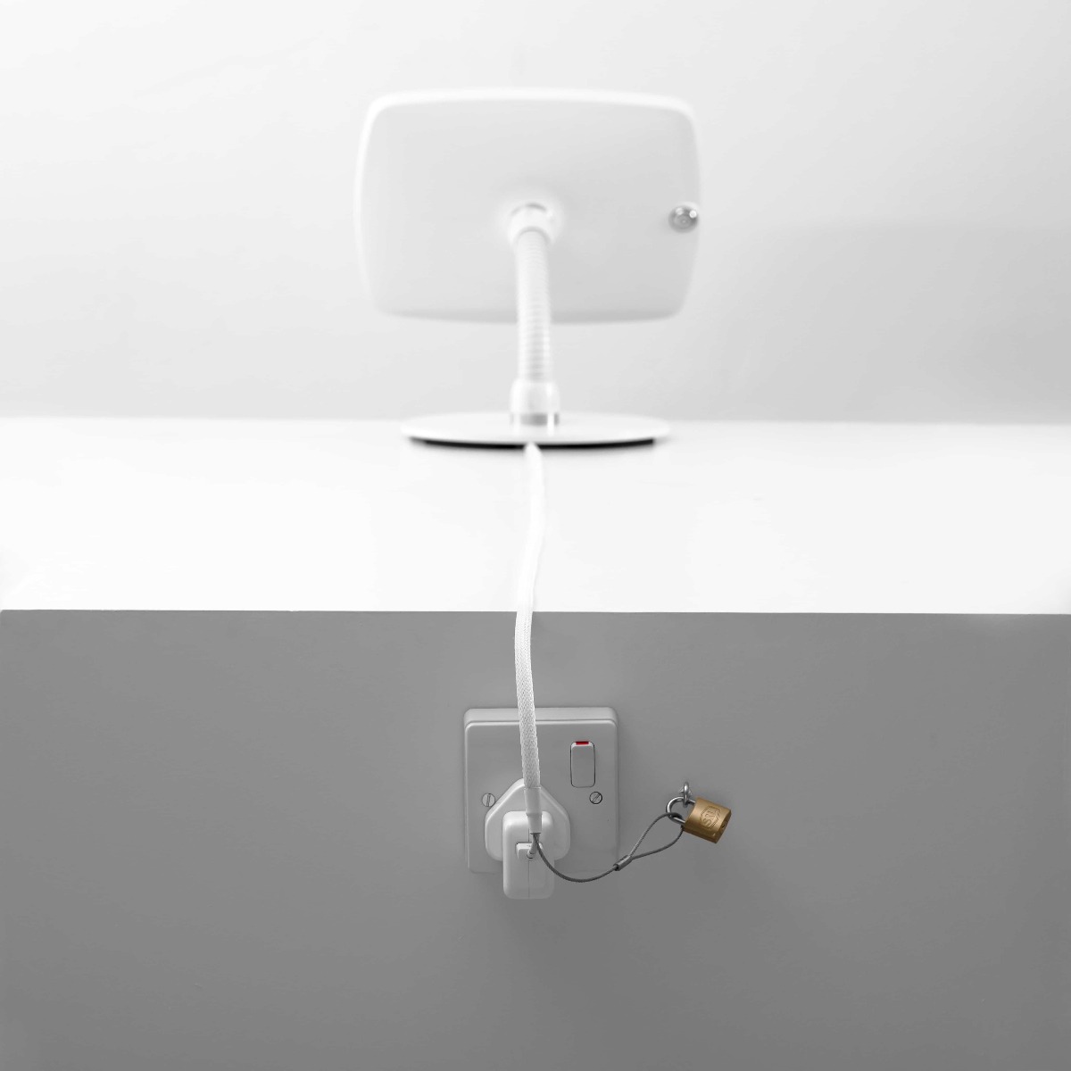 Bouncepad Counter Flex freestanding gooseneck tablet kiosk