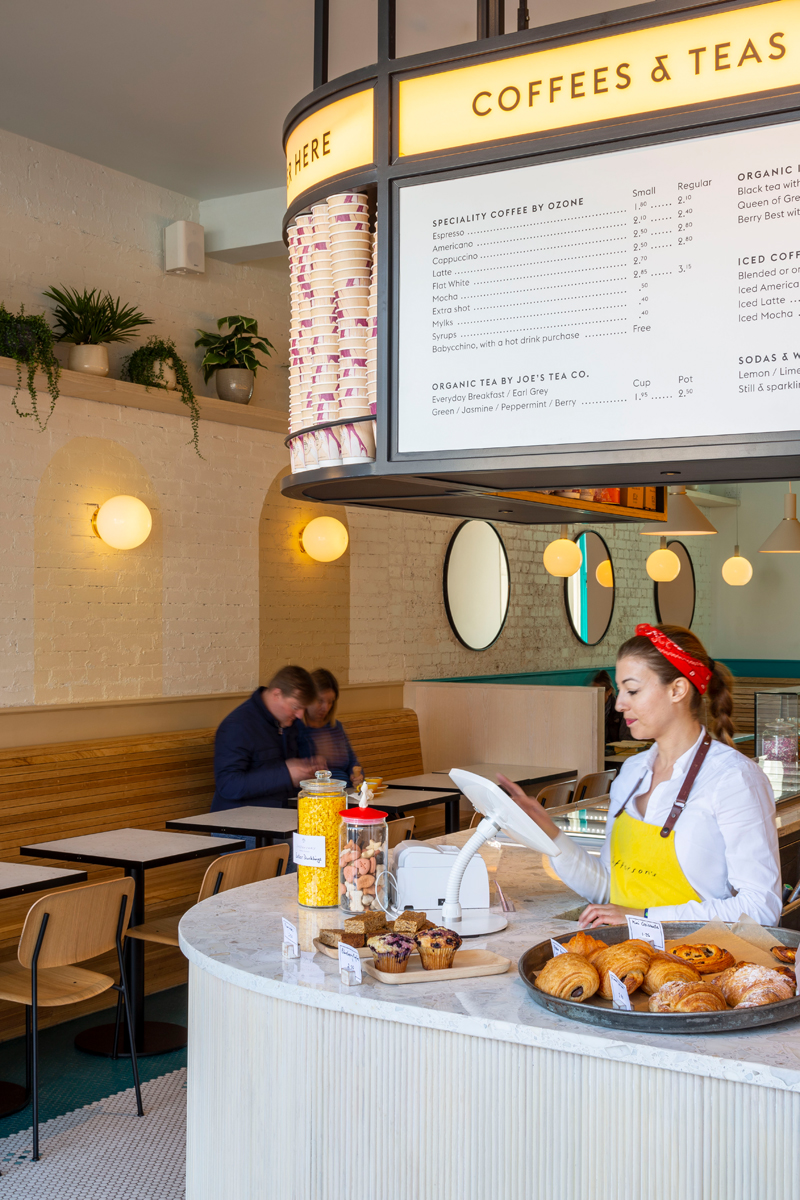 Bouncepad Counter Flex freestanding gooseneck tablet kiosk