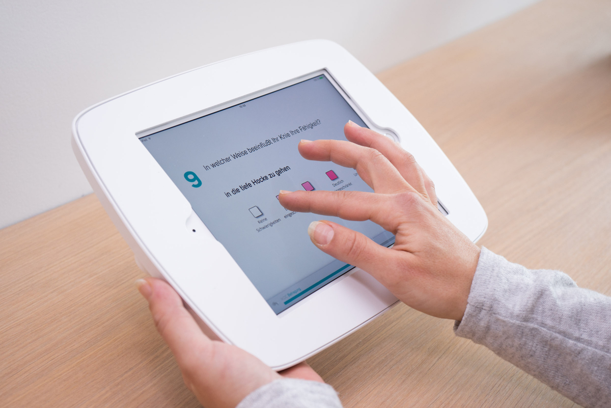 Bouncepad Desk secure tablet and iPad enclosure