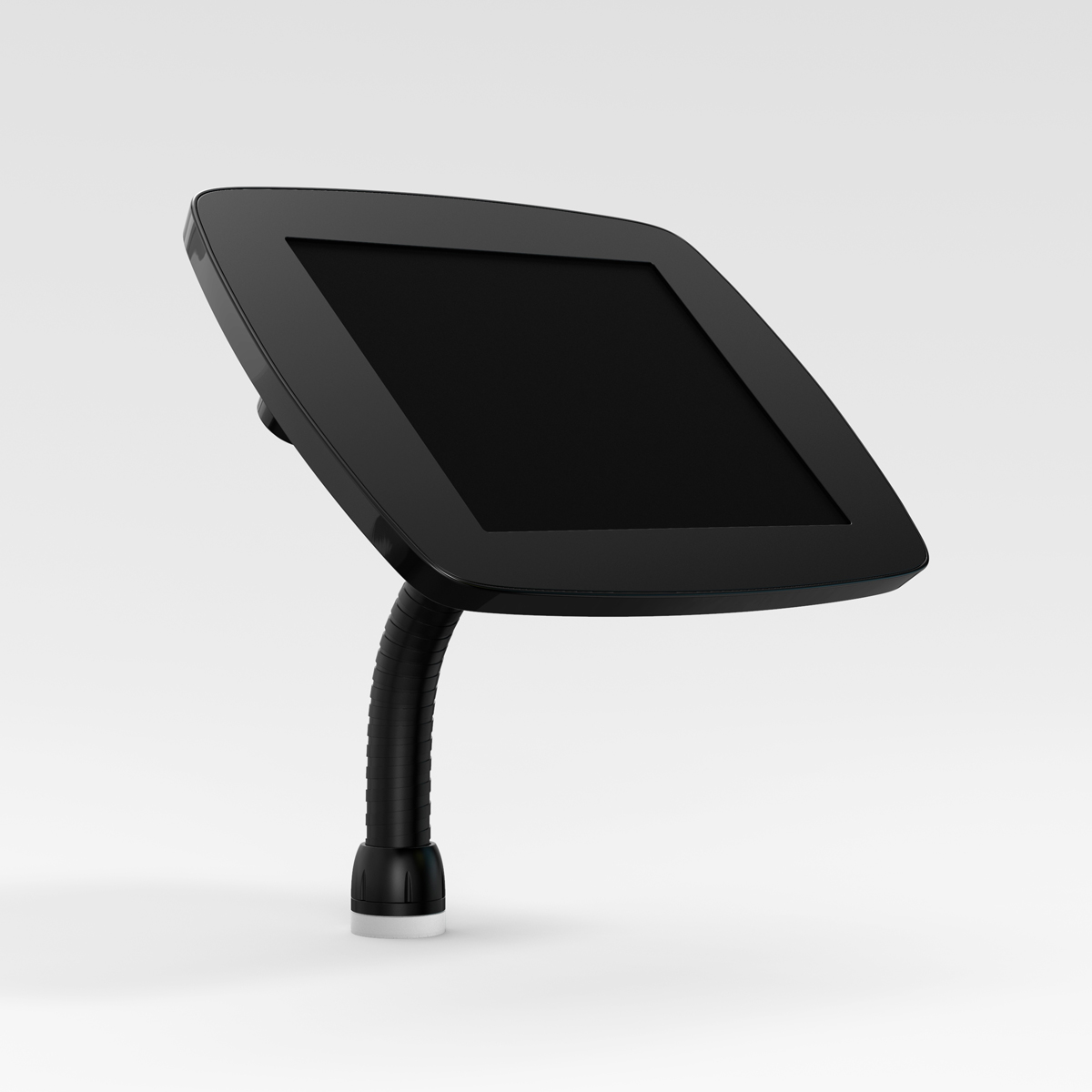 Bouncepad Flex adjustable tablet / iPad kiosk with gooseneck